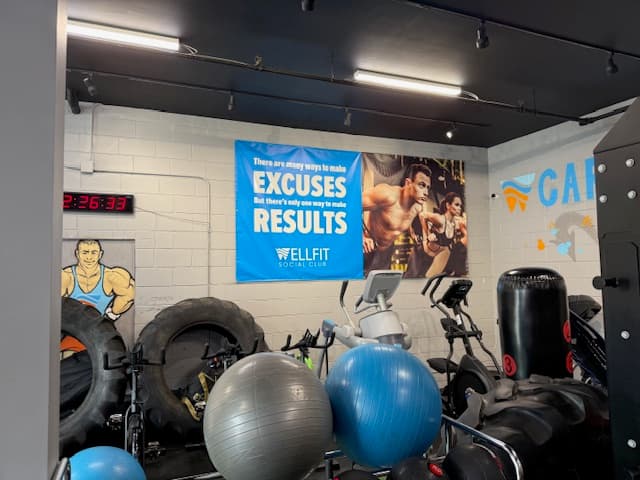 Training session at Wellfit Social Club facility in Etobicoke
